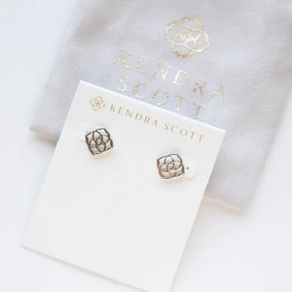 Kendra Scott Dira Stud Earrings In Silver